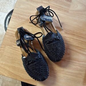 Espadrille huaraches from Oaxaca Mexico